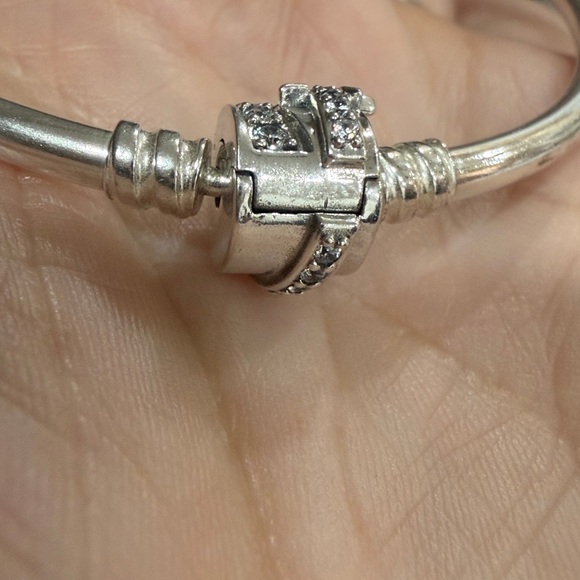 New Pandora silver charm bracelet with gift Bag & charm box - Picture 3 of 15